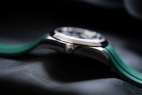 rolex air king kautschukband